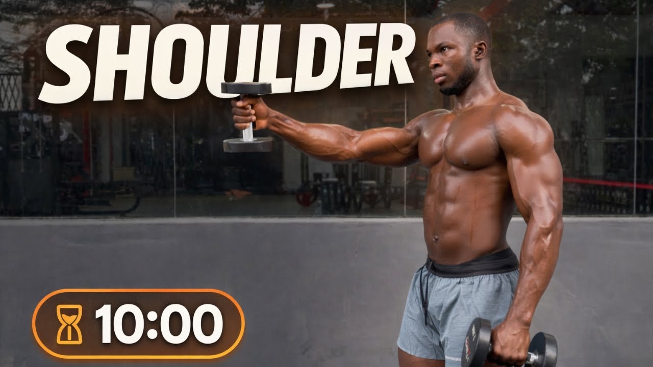 ULTIMATE SHOULDER WORKOUT ( Dumbbells )#shoulderworkout 