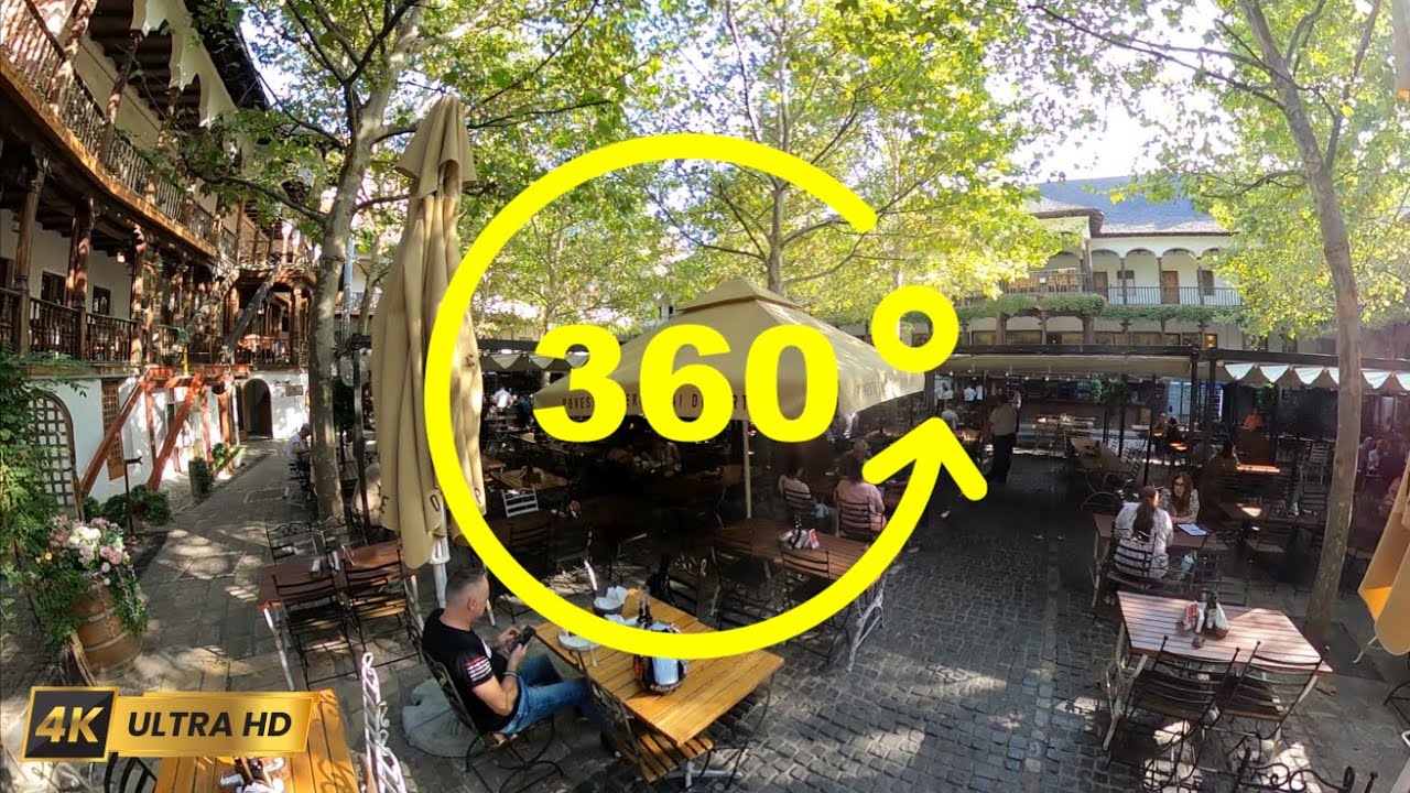 Explore Saint Anthony Church & Manuc’s Inn in 360 VR | Bucharest’s Historic Treasures
