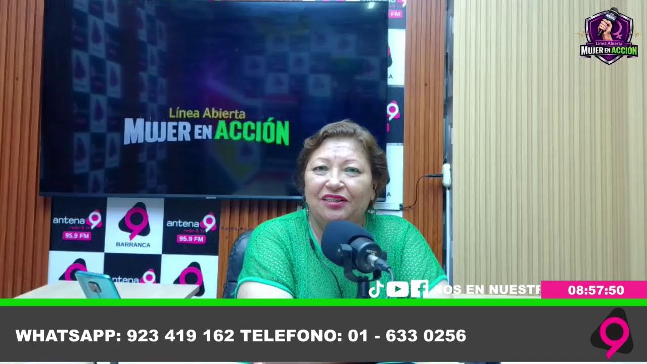 LÍNEA ABIERTA MUJER EN ACCIÓN   CONDUCCIÓN: DIANA CABELLO ROJAS   22/01/26