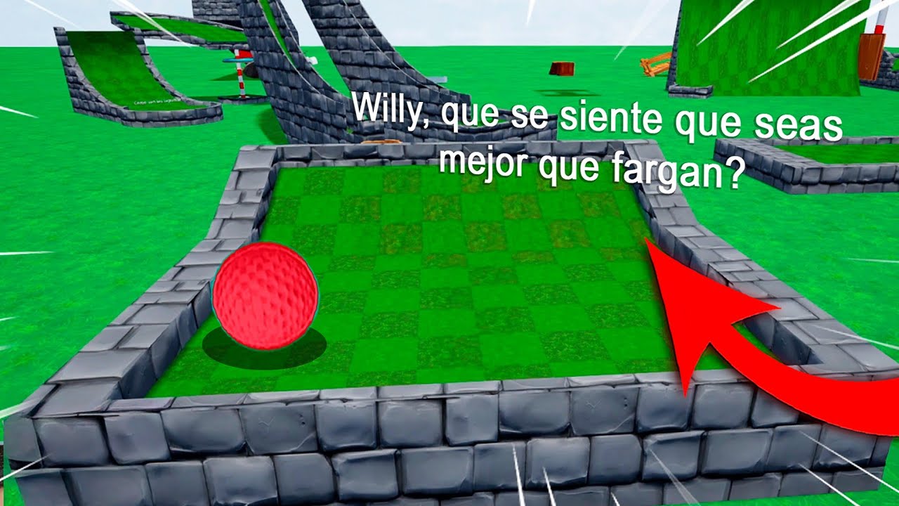 MI HATER #1 ME HACE UN MAPA DE GOLF IT!