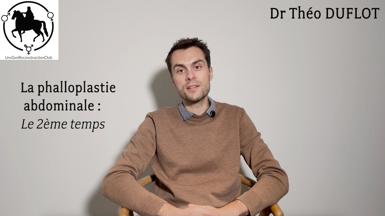 La phalloplastie abdominale - 2ème temps : La tubulisation