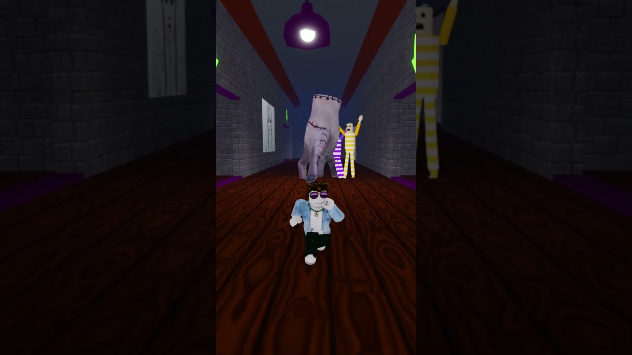 ESCAPE WEDNESDAY POLICE FAMILY PRISON RUN #roblox #shorts
