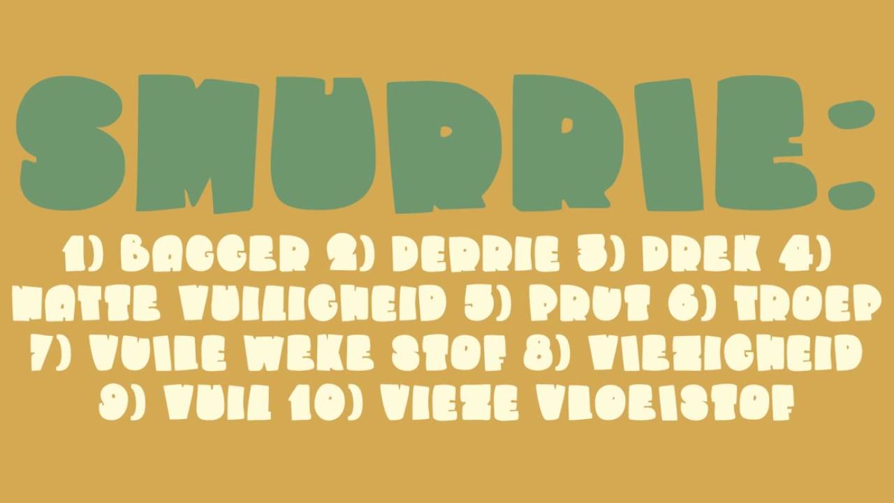 Smurrie Font Download