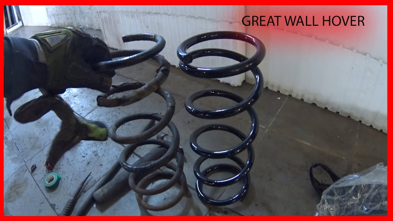Быстрая замена задних пружин без разбора подвески GREAT WALL HOVER