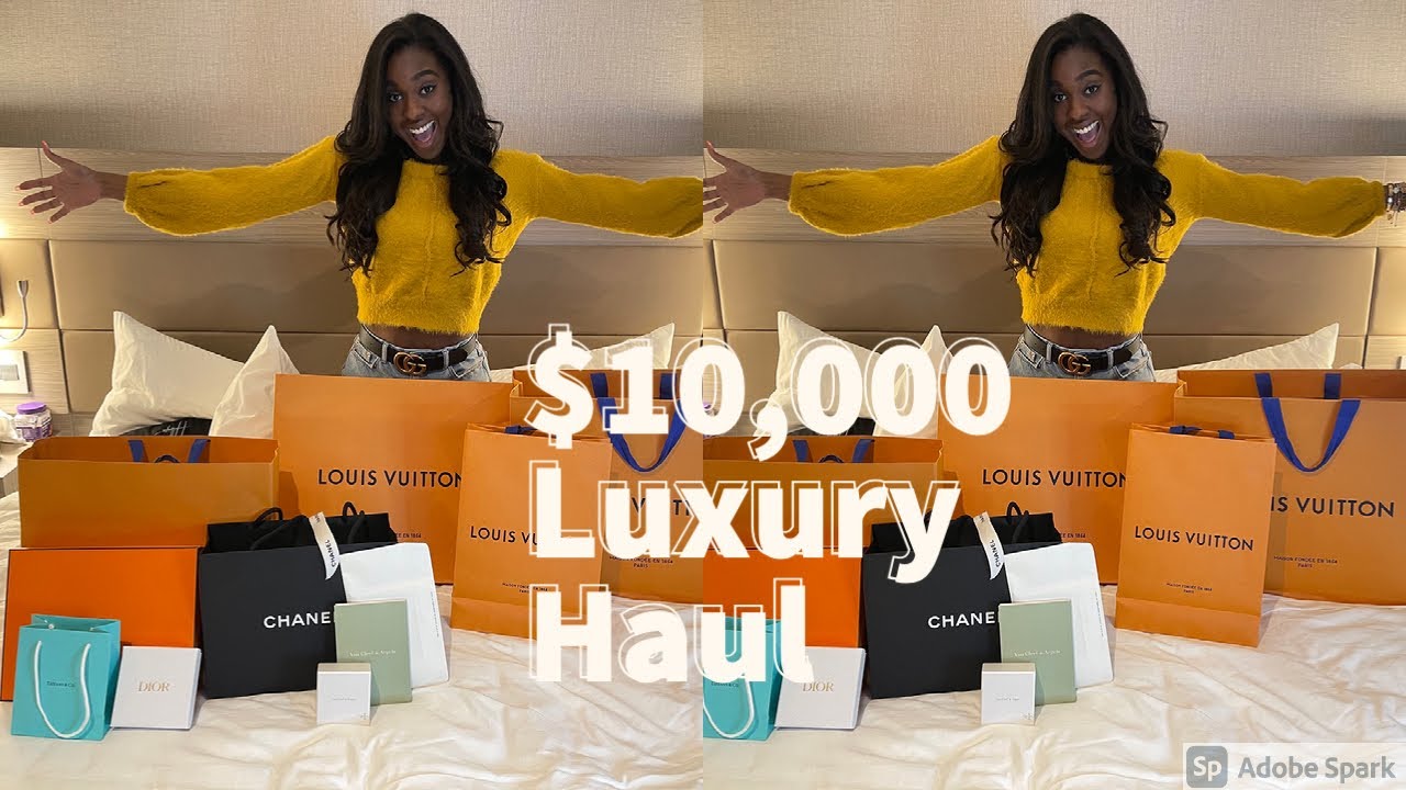 $10,000 LUXURY HAUL | Stephanie Pierre