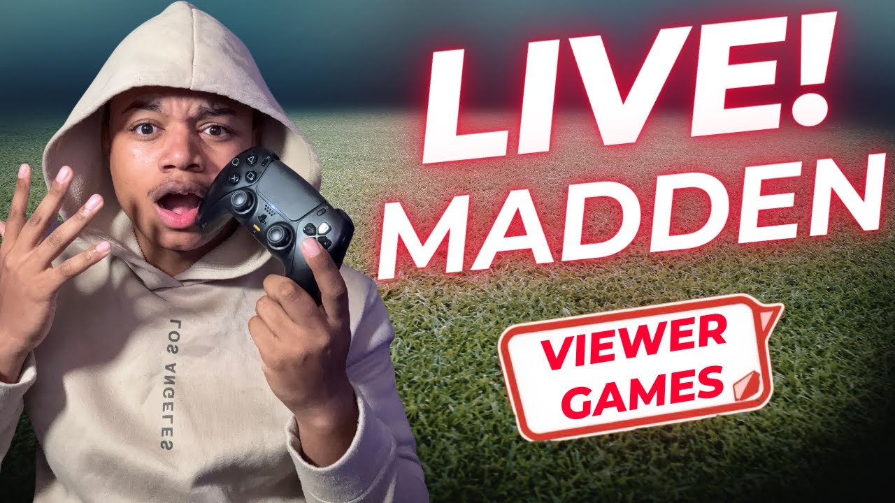 🔴MADDEN 26 VIEWER GAMES🔴CAN ANY VIEWERS BEAT ME???🔴