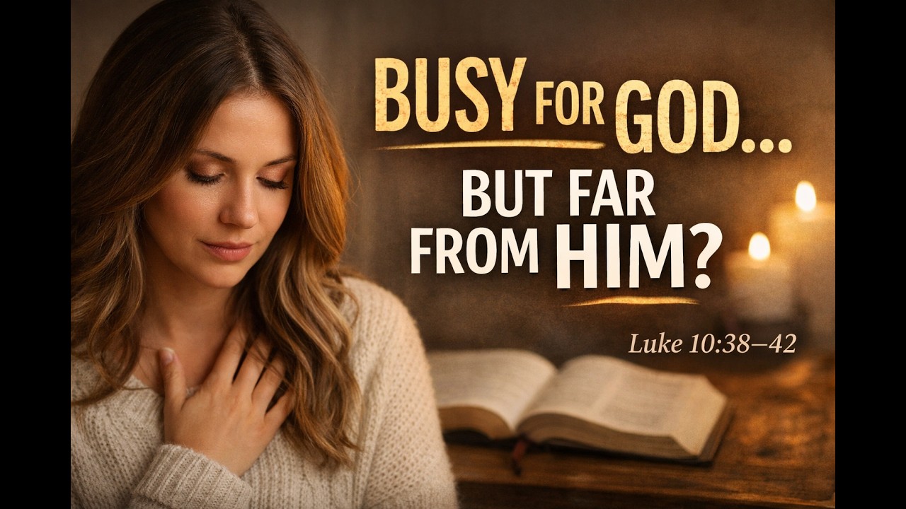 Mary and Martha: The One Thing Jesus Said Is Needful | Stop Being Spiritually Distracted
