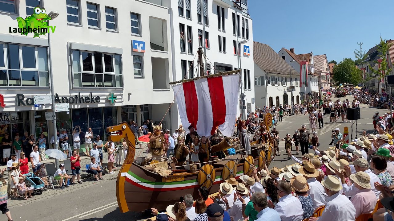 Kinder- und Heimatfest Laupheim 2023 - Der große Festzug - Sonntag / Montag im anderen Video
