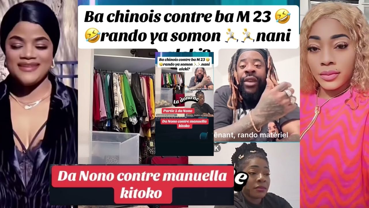 Carine da Nono a gagné Manuela na rando yakolakisa ba bien la chine e gagné ba M23 ba poli sonieee 
