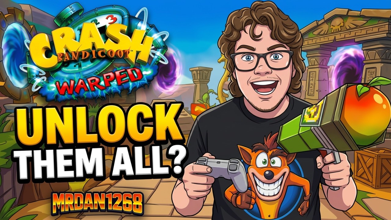 💥 “Crash Bandicoot 3 LIVE — Can I Unlock Them All?”