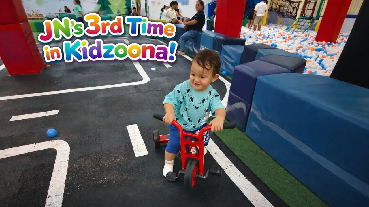 Creating Memories at Kidzoona 💛 JN’s 3rd Play Day | Life with JN