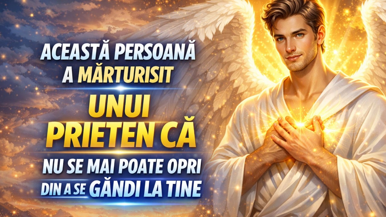 ACEASTĂ PERSOANĂ A MĂRTURISIT UNUI PRIETEN CĂ NU SE MAI POATE OPRI DIN A SE GÂNDI LA TINE