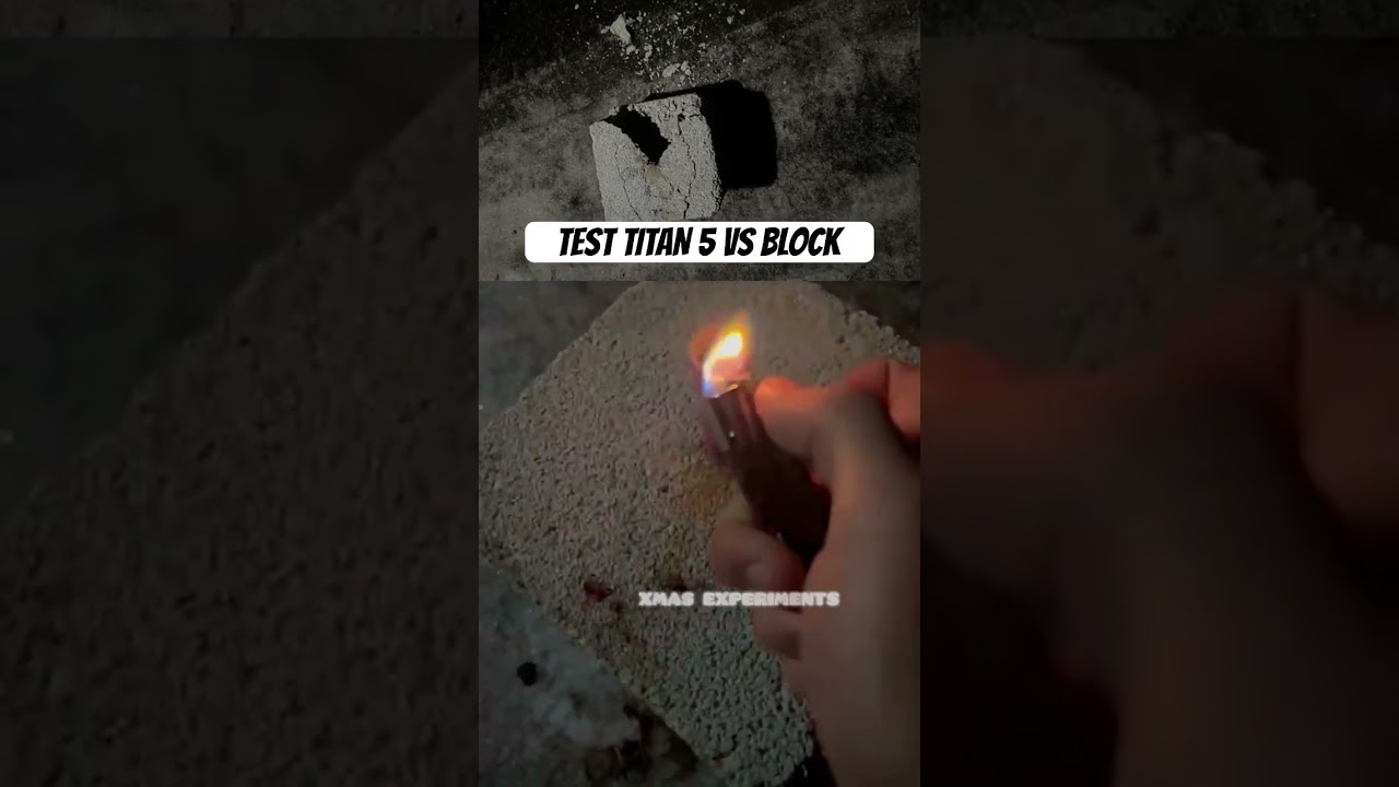 TEST TITAN 5 VS BLOCK!