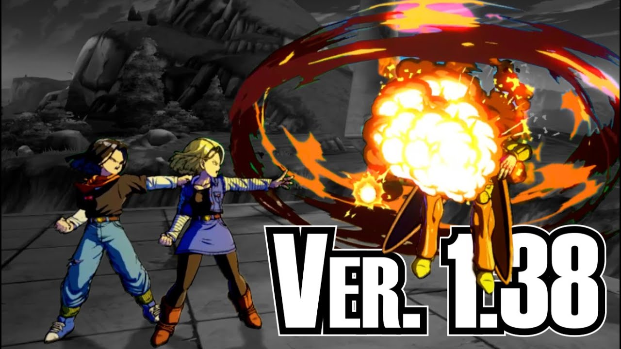 【DBFZ v1.38】Android 18 combo changes