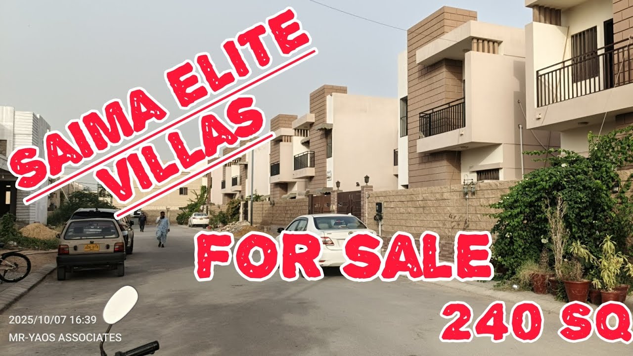 Saima Elite Villas, For Sale #scheme33karachi #realestate #sale #scheme33 #universityroad #forsale 