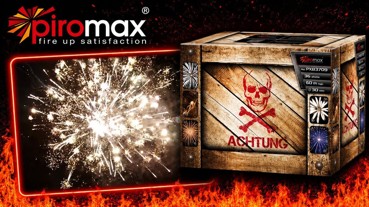 PXB3801 - ACHTUNG - Piromax Fireworks