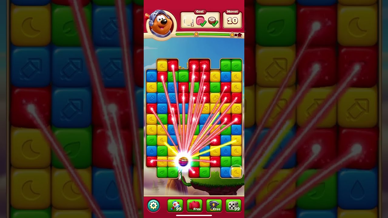 Toon Blast NEW LEVELS Gameplay 10381-10400