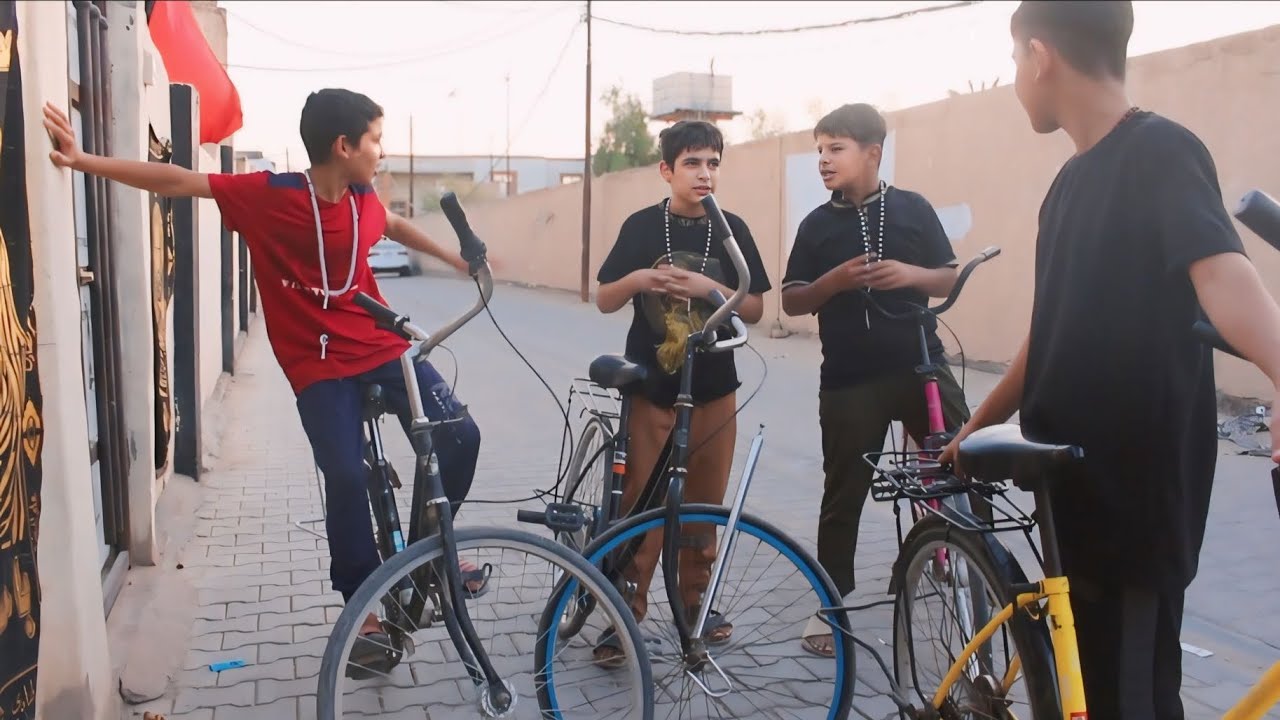 نفحط اني وجماعتي بل بايسكلات🚲وندعمواا..... شوفو شصار!!😱#فلم