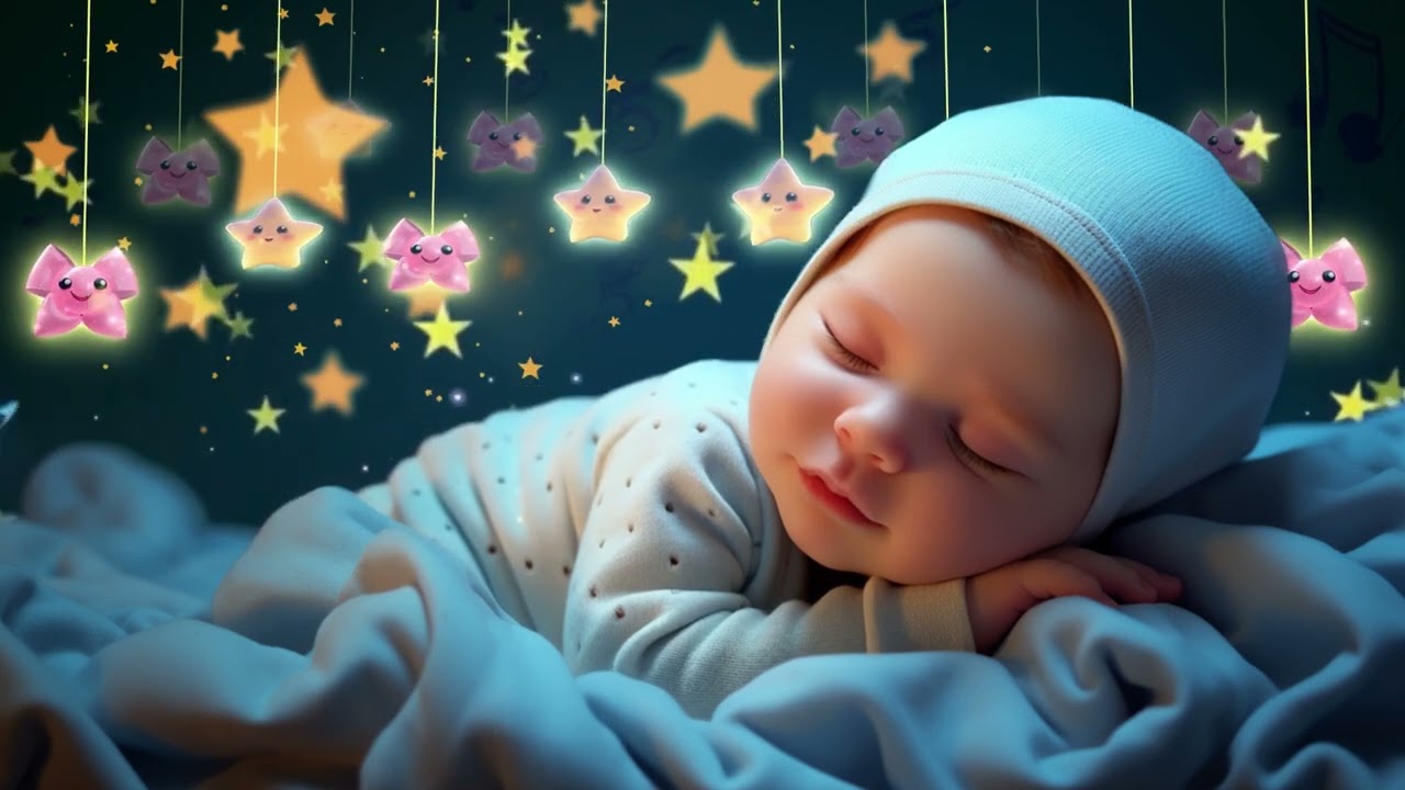 Instant Sleep Solution 🌛 Mozart & Brahms Lullabies ♥ Baby Music to Overcome Insomnia Fast