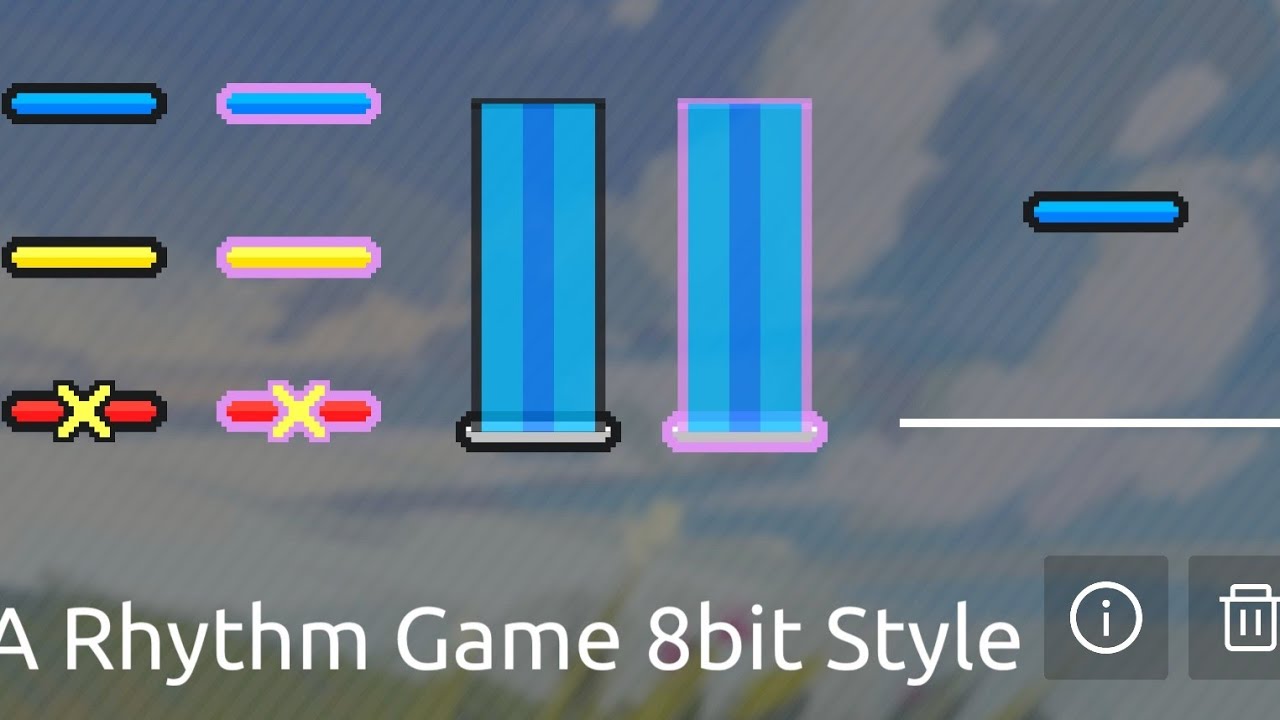 【Phigros Fanmade】A Rhythm Game 8bit Styleスキンで譜面を遊んでみた【ALL PERFECT】