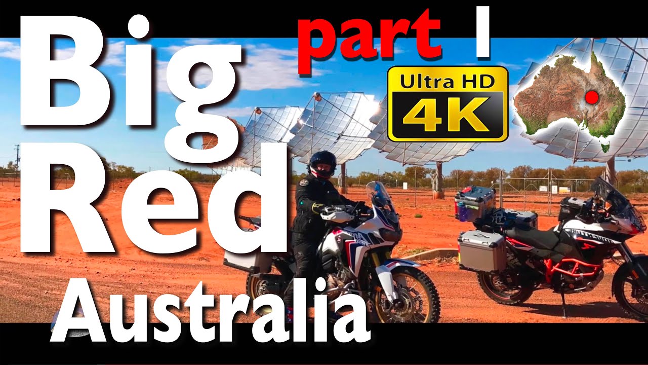 Africa Twin in 4K Part 1 of 3 - Big Red, getting there  - Australia