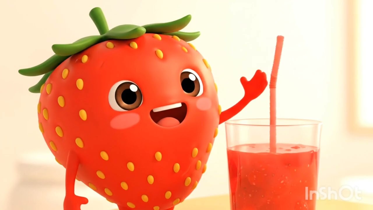 Cute Strawberry and Mango Animation! 