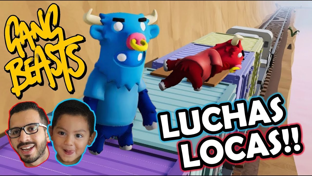 Luchas Locas en Gang Beasts | Pelea Epica | Juegos Karim Juega