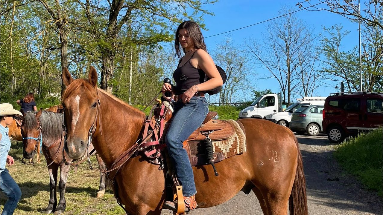 Francy mi fa da istruttrice per un giorno! Vlog al Ranch 🤎