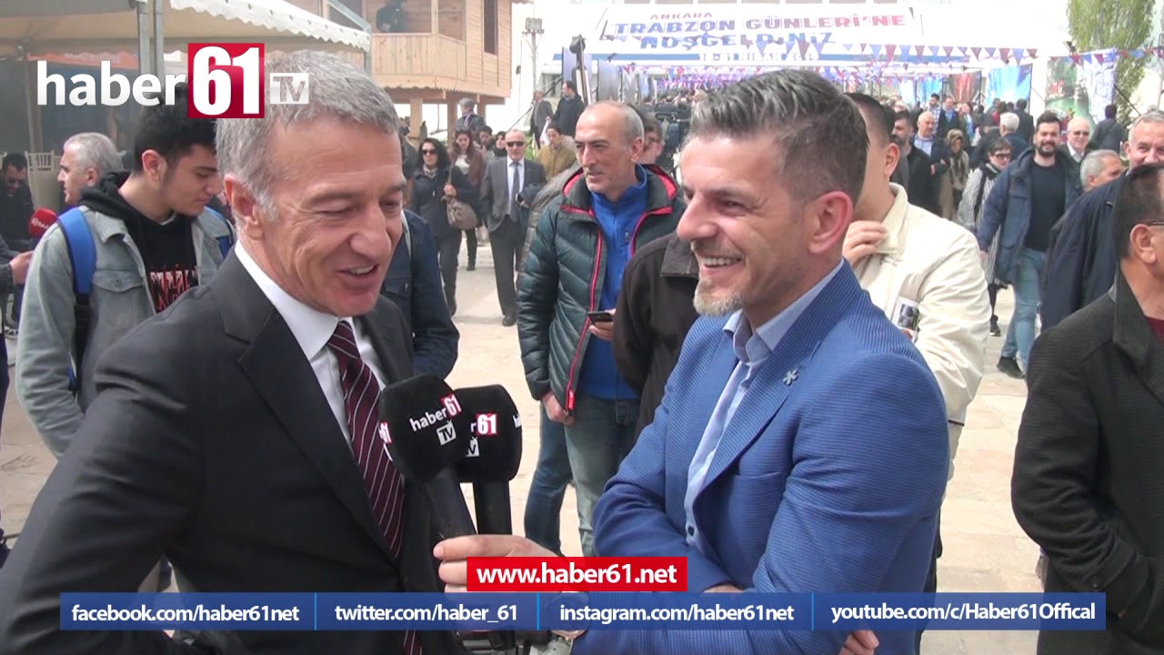 Ahmet Ağaoğlu'ndan Haber61'e özel açıklamalar