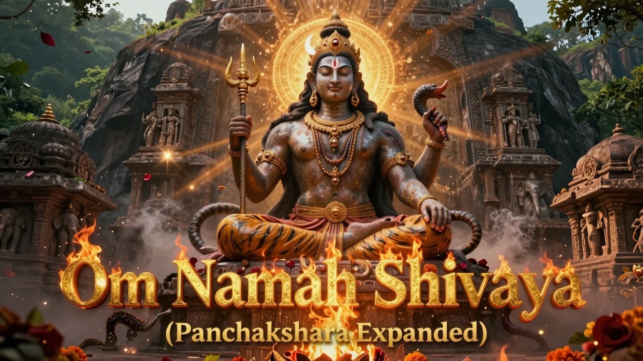 Om Namah Shivaya Healing Mantra 🙏 Lord Shiva at Ellora