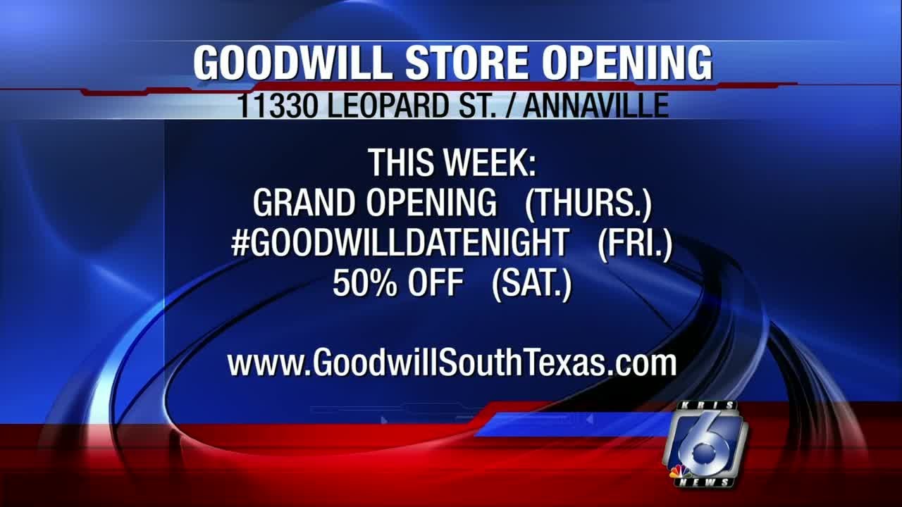 Goodwill store grand opening