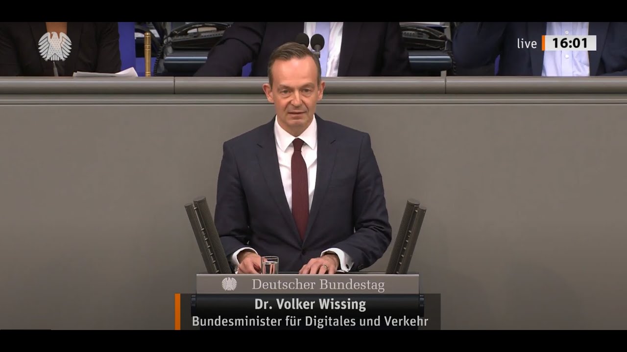 Gute Verkehrspolitik erm&ouml;glicht statt zu erschweren | #Wissing #Haushalt #Bundestag