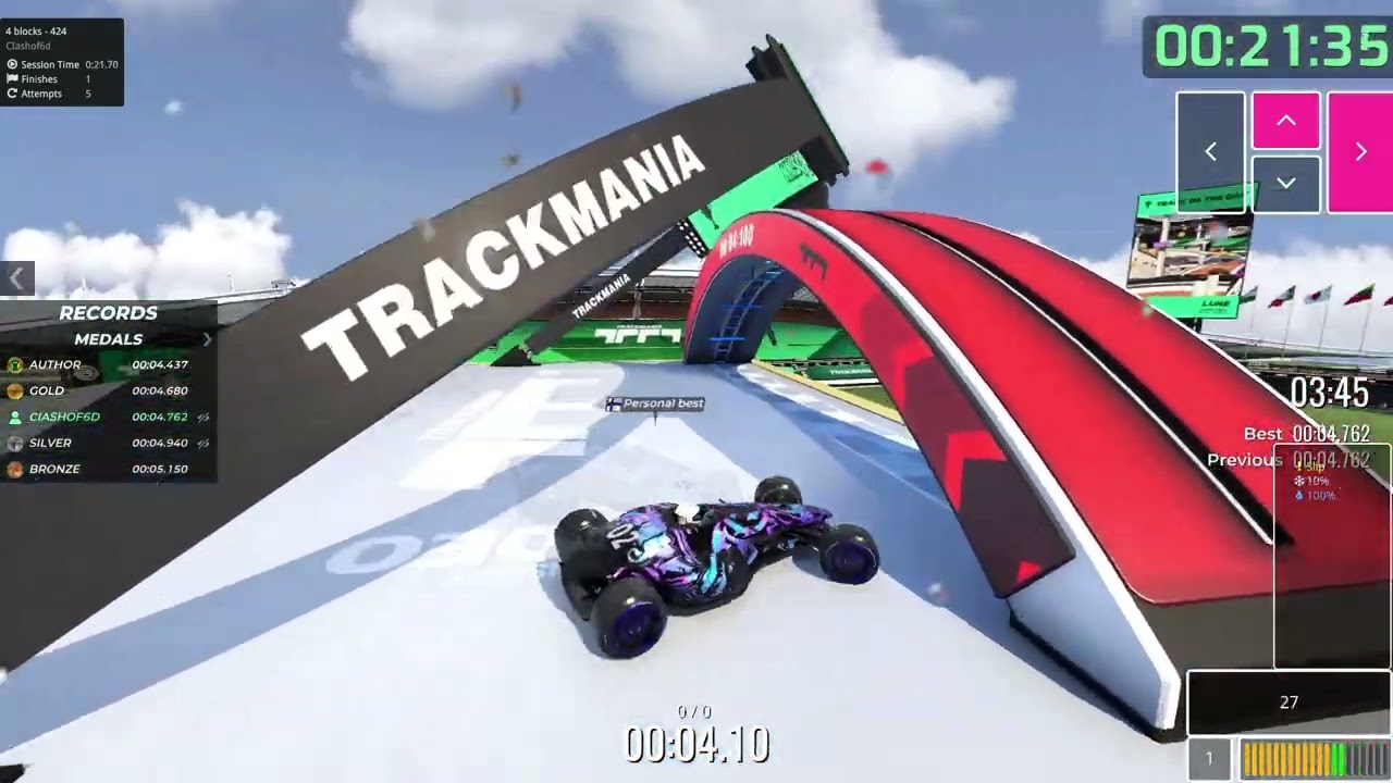 trackmania 4 block AT/map feedback compilation excluding that one map