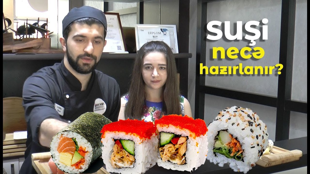 Suşi necə hazırlanır?