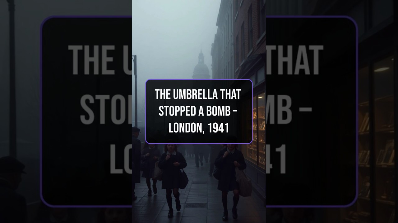 How An Umbrella Stopped Disaster In 1941!
