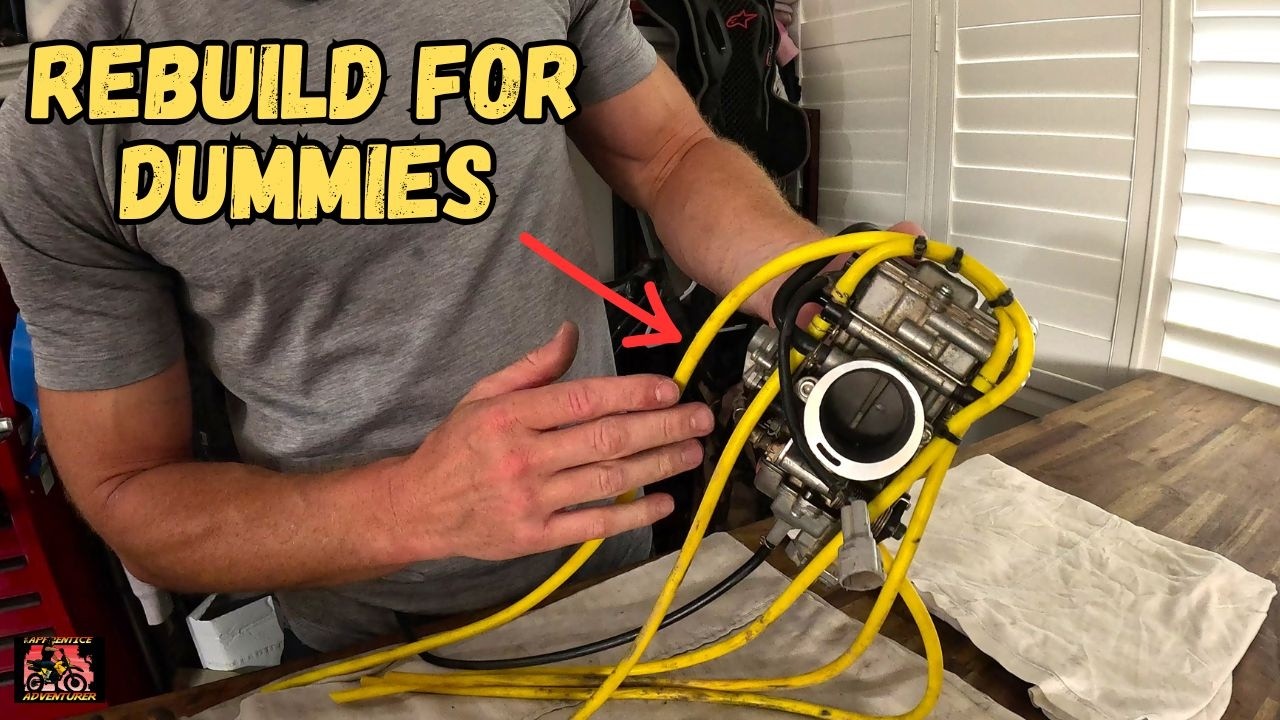 Полная переборка карбюратора Keihin FCR39 || Suzuki DRZ400E