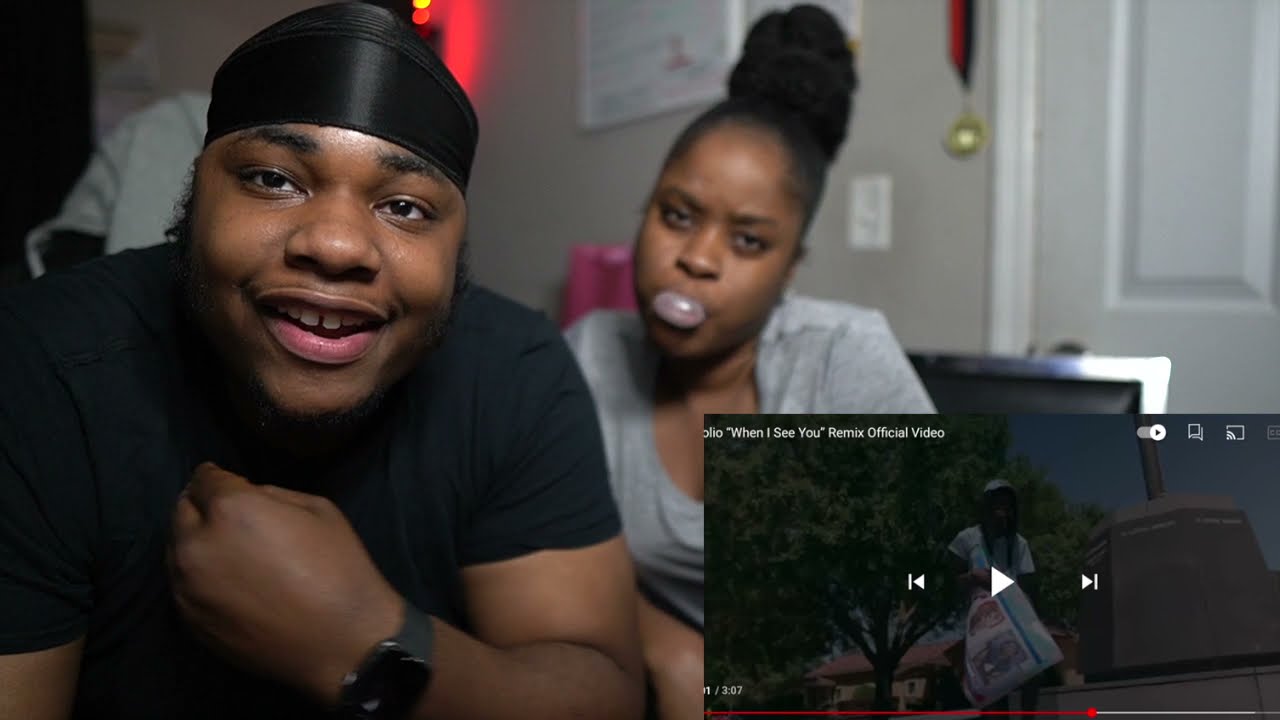Foolio “when i see you” official music video reaction 😈 ( he got disrespectful)