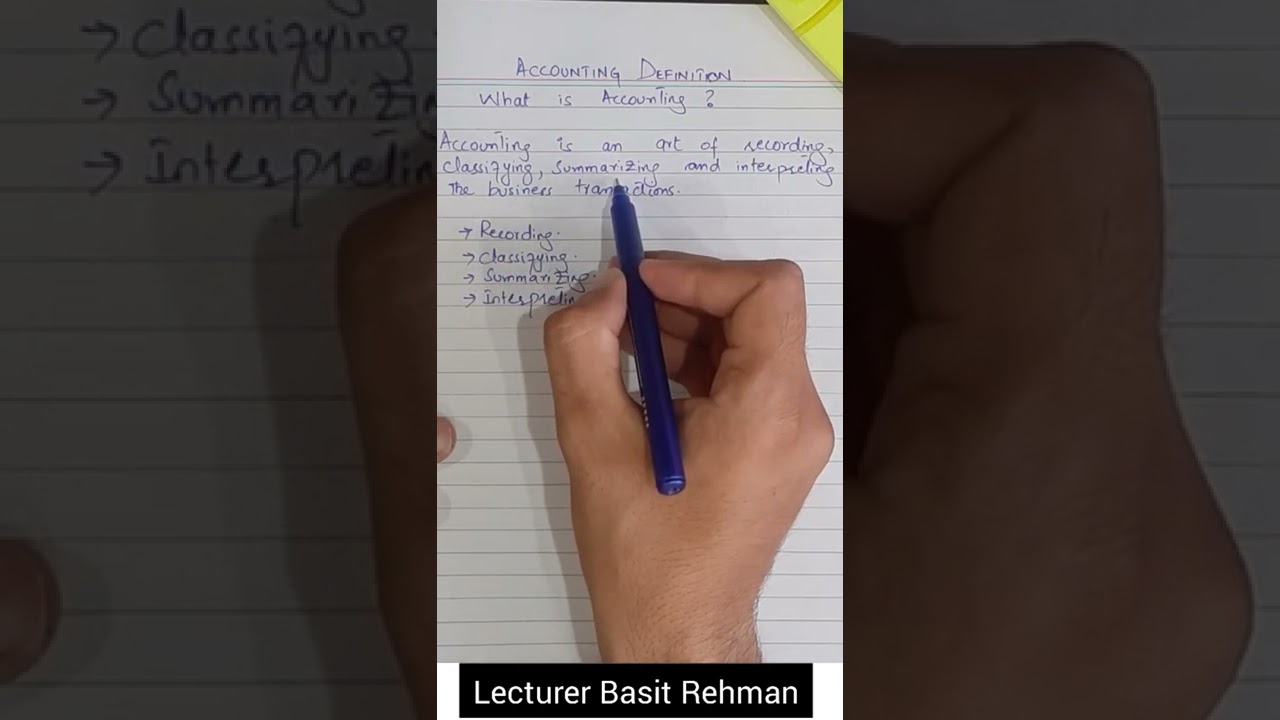 What is Accounting?