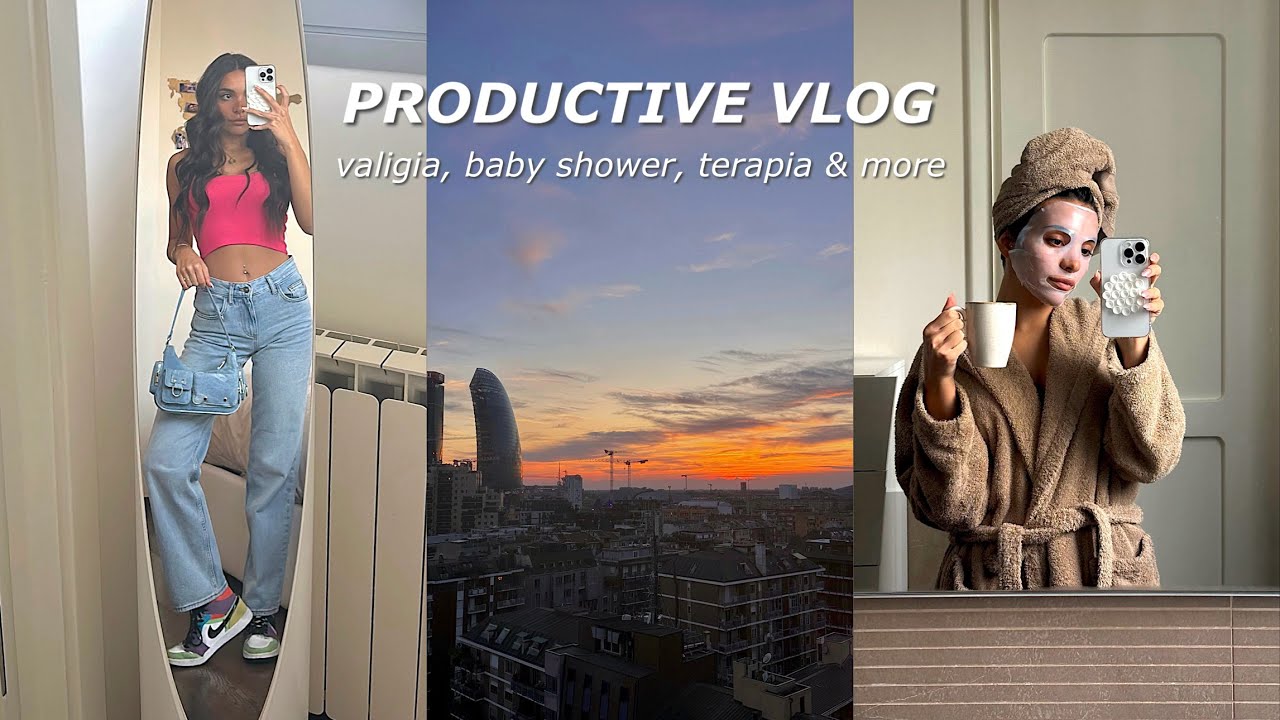 PRODUCTIVE VLOG: laser, psicologa, allenamento, paura di rimanere soli…