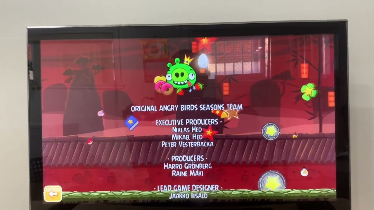 Angry Birds Seasons: Season 2 Year Of the Dragon (2012) End Credits