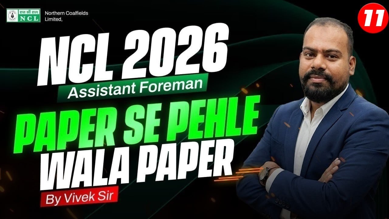 NCL Assistant Foreman Mechanical 2026 Most Expected Questions | NCL 2026 Mechanical Preparation