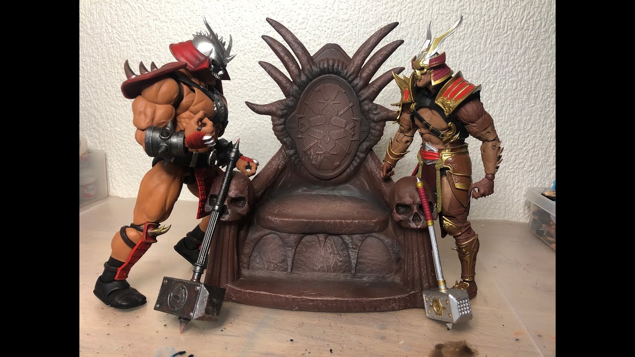 Storm Collectibles VS McFarlane Toys Shao Kahn - Action Figure Comparison