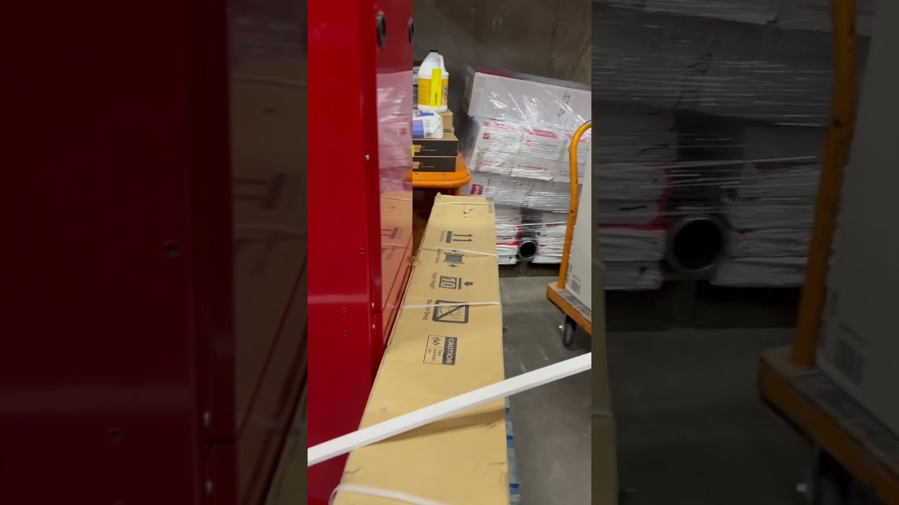 HUSKY MODULAR SIDE CABINET IN RED FIRST TIME SEEING IN PERSON! #huskytools #homedepot