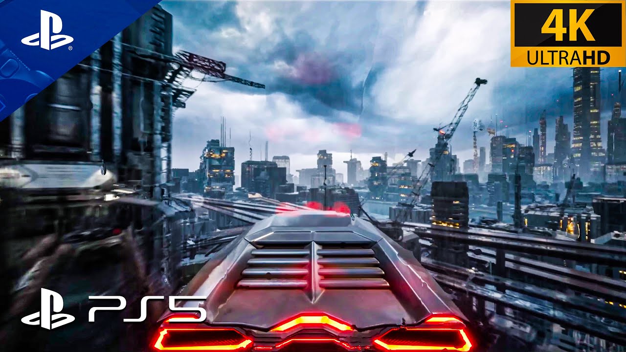 Neo Berlin 2087 НОВЫЙ 8-минутный эксклюзивный игровой процесс (Unreal Engine 5 4K 60FPS HDR)