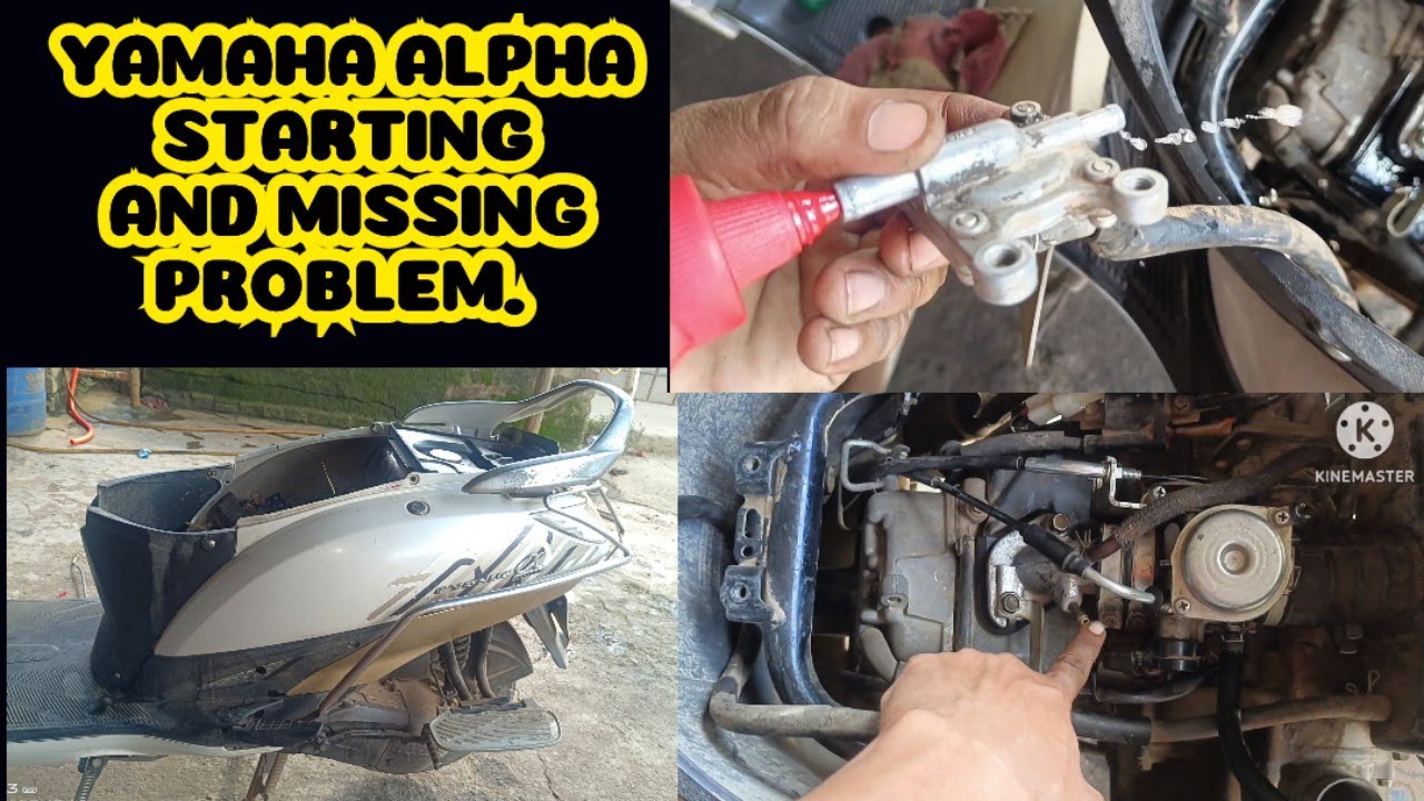 Yamaha Alpha / Ray  Scooty Starting and Missing picup problem. Auto fuel cock.