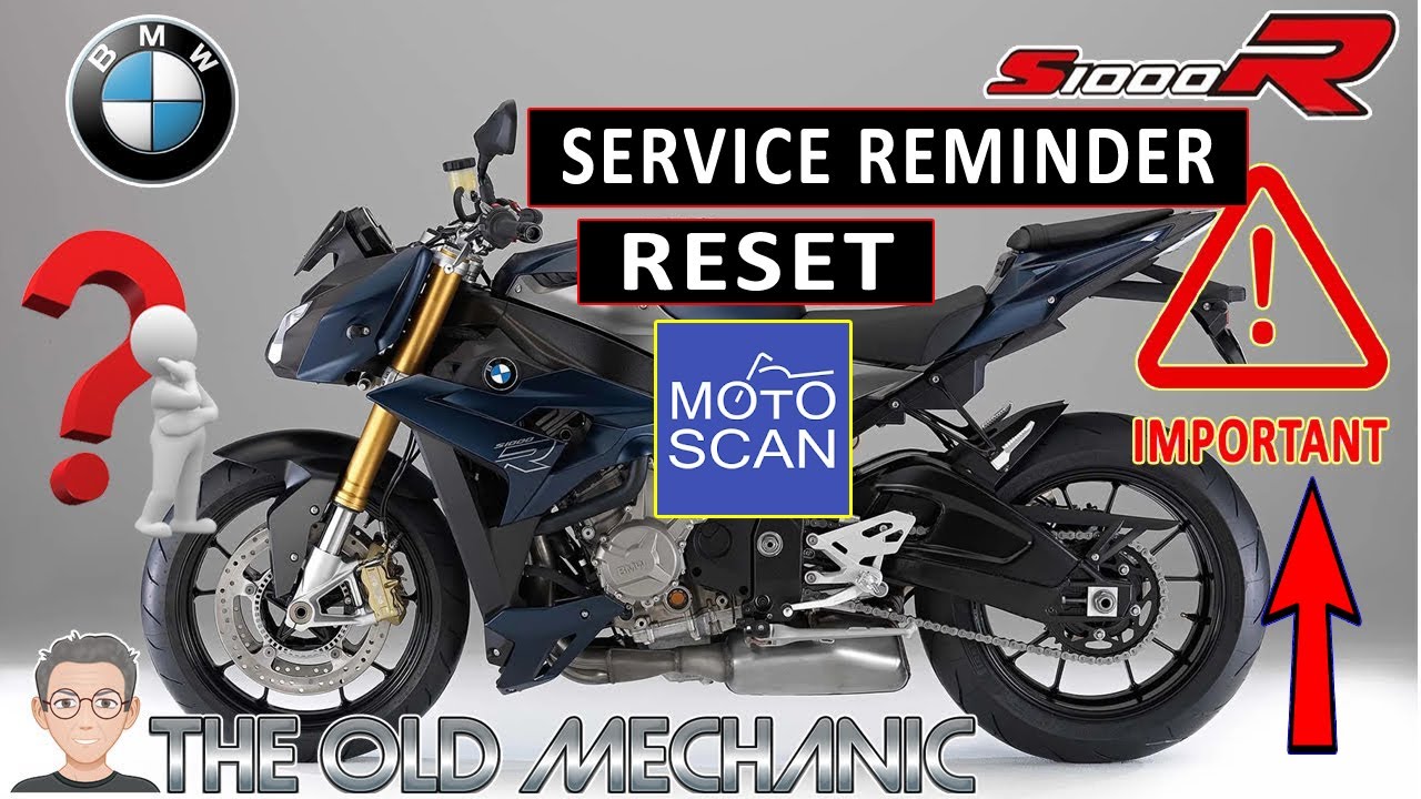 BMW S1000R [2016] Приложение MOTOSCAN СБРОС НАПОМИНАНИЯ ОБ ОБСЛУЖИВАНИИ. ДЕЛАЕМ ЭТО САМ..!