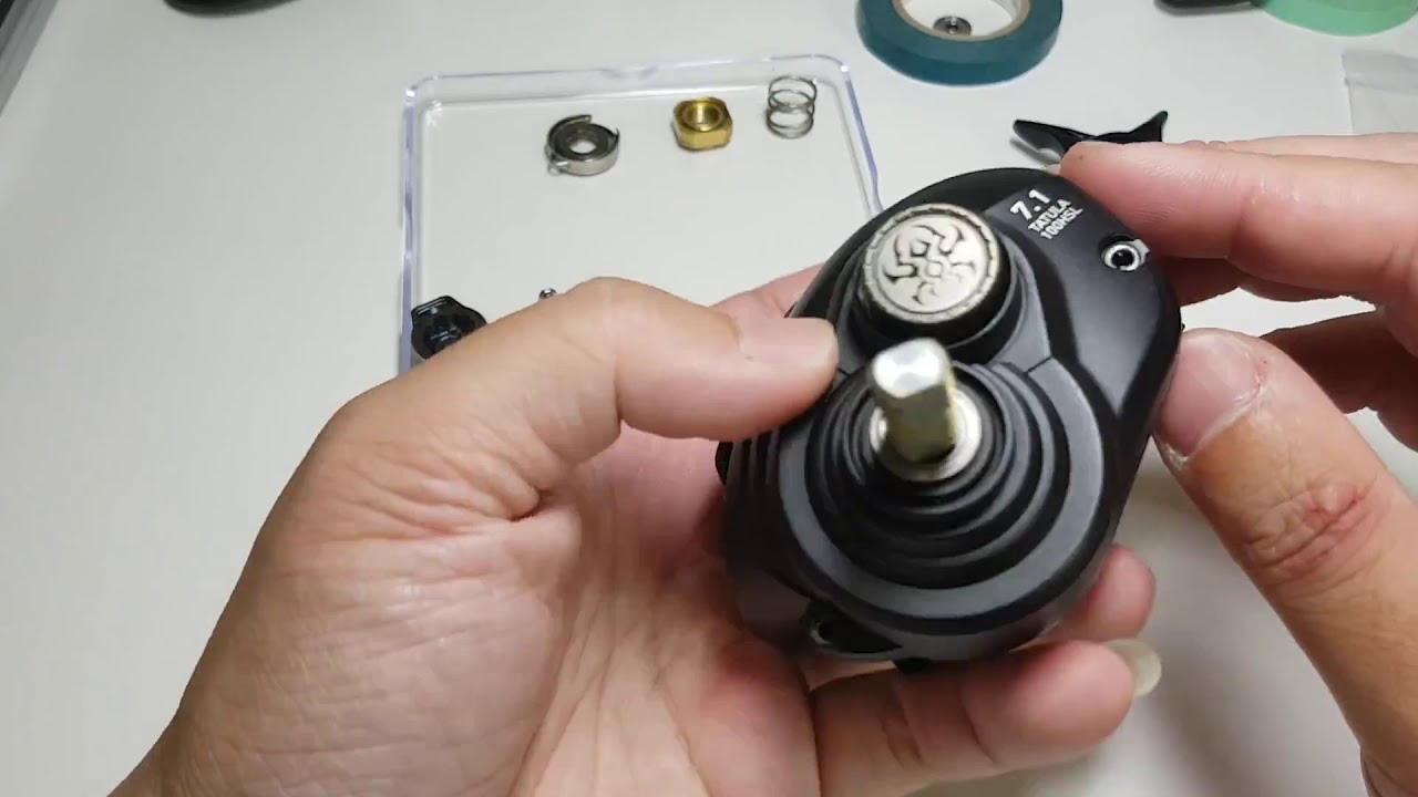 [路亞] 小烏龜 微拋軸承改裝 分享 Daiwa Tatula 100