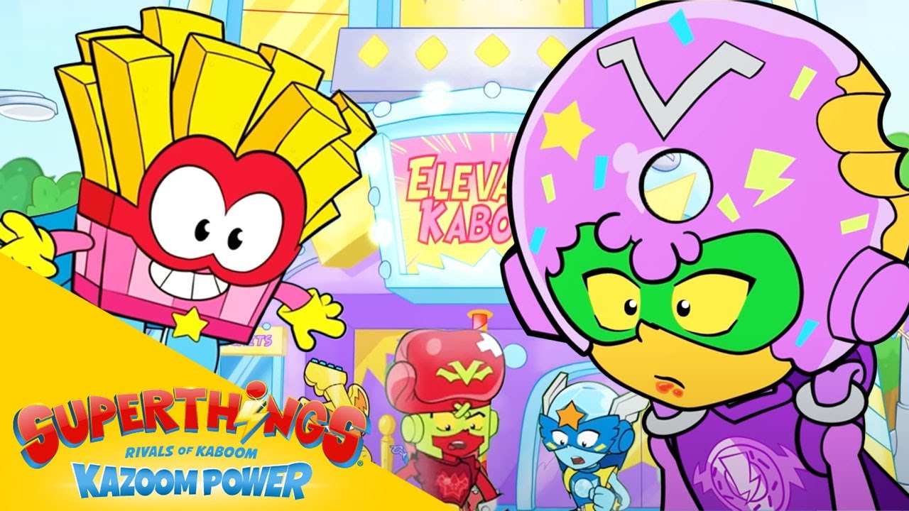Feria de superpoderes ⚡ SUPERTHINGS ⚡ EPISODIOS | Serie de DIBUJOS para NIÑO |  Videos completos