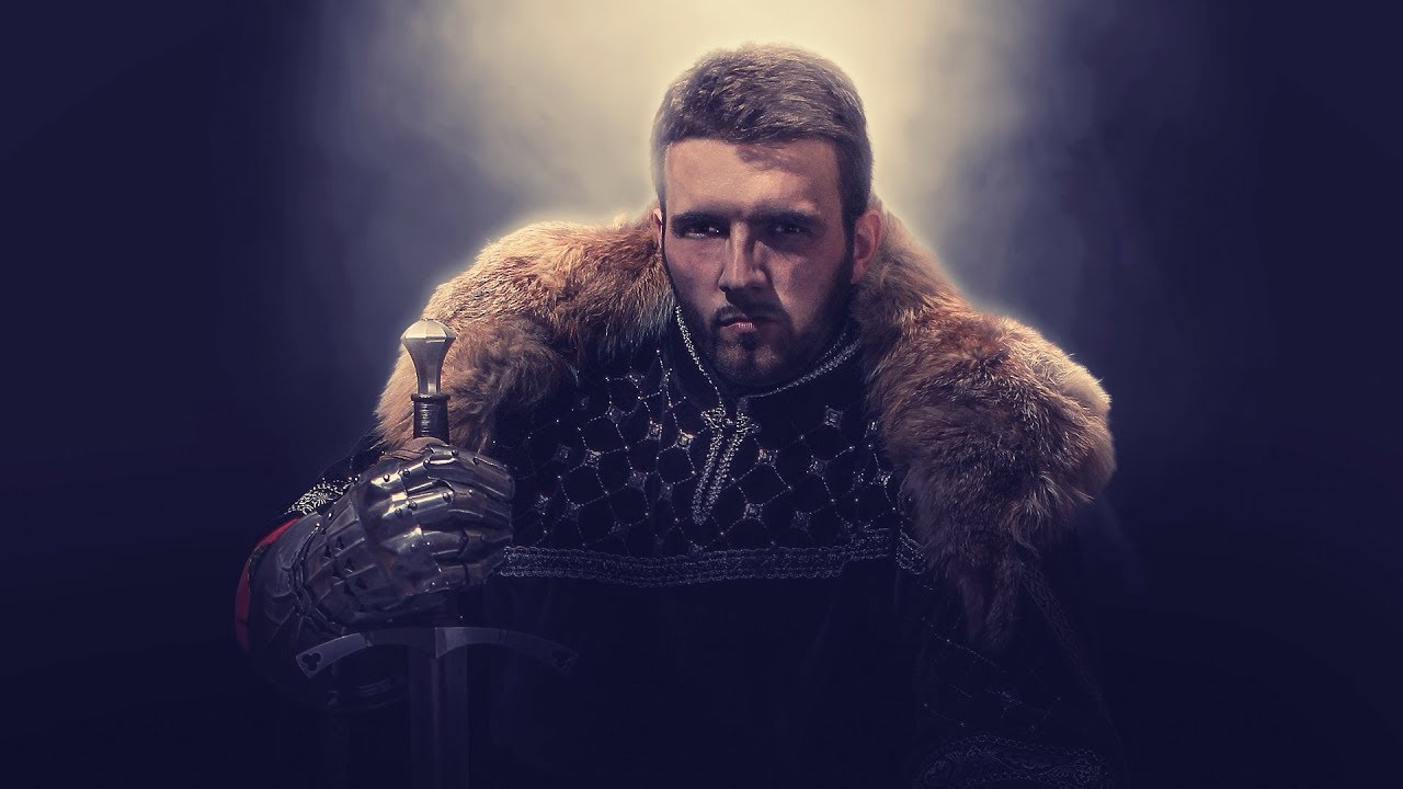 Adding Smoke Light Effect Photoshop Manipulation Tutorial [Warrior Portrait]