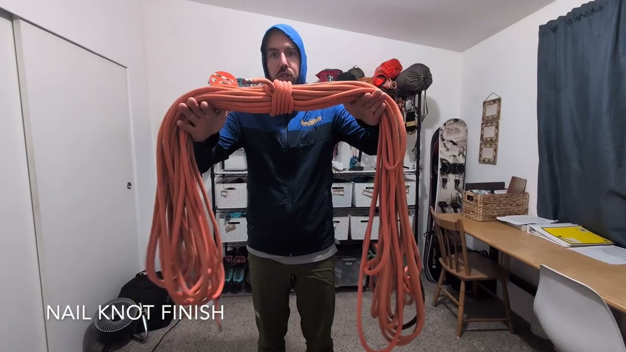How To Coil A Climbing Rope - Single Butterfly & Mountaineers Coil